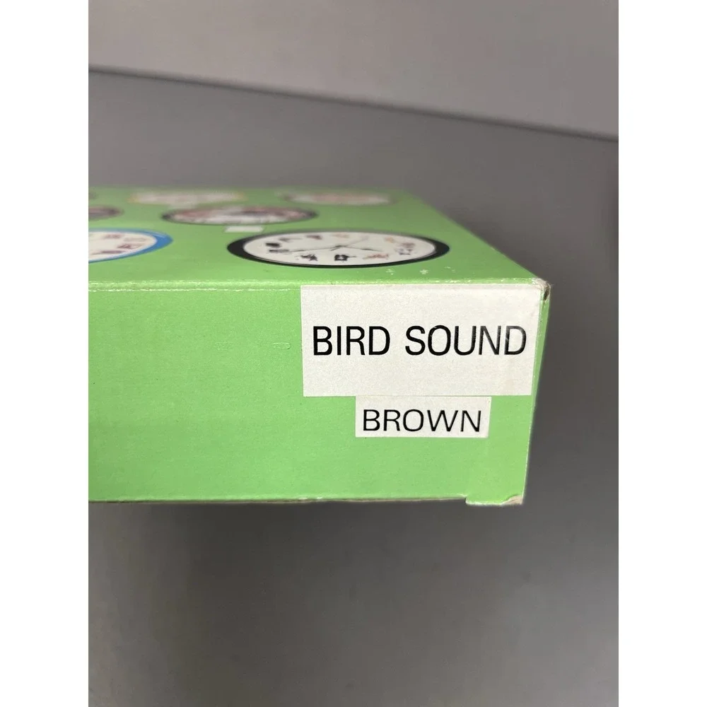 Vintage Bird Clock 9.5